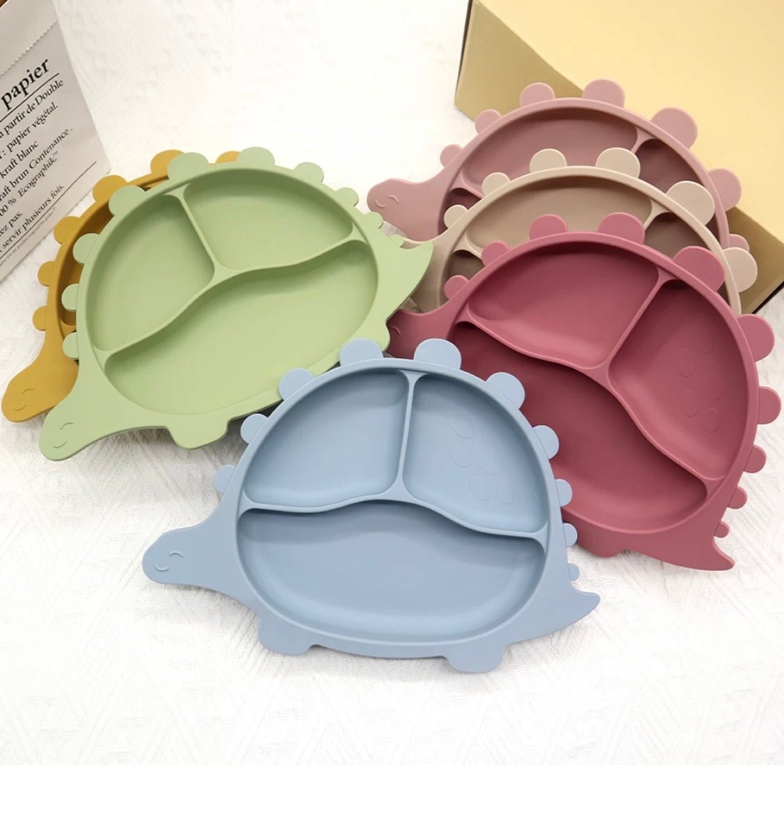 Dinosaur Plate - Pepper Tree Kids