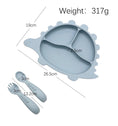 Load image into Gallery viewer, Dinosaur Plate, Fork & Spoon Set - Pepper Tree Kids