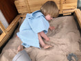 Load image into Gallery viewer, Light Blue Waffle Ponchos - Pepper Tree Kids - Pepper Tree Kids