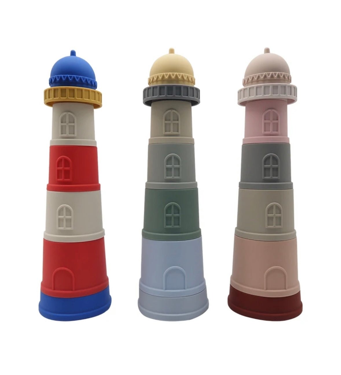 Lighthouse Stacker - Pepper Tree Kids