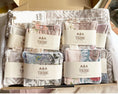 Load image into Gallery viewer, Multicoloured Linen Reusable Make-Up Wipes - Pepper Tree Kids
