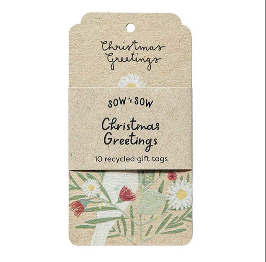 Australian Gift of Seeds Gift Tags Set of 10 - Sow n Sow - Pepper Tree Kids