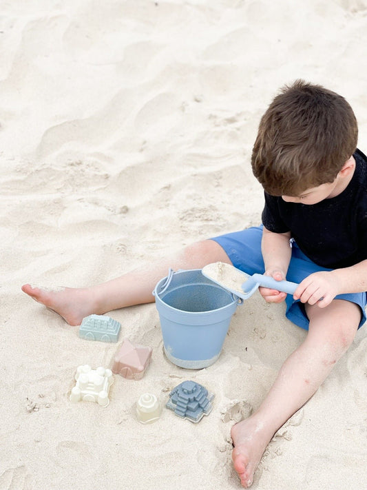 Blue Beach Bucket Set - Pepper Tree Kids - Pepper Tree Kids