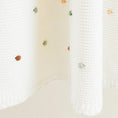 Load image into Gallery viewer, Blue & Multicolour Dot Confetti Cotton Blanket - Pepper Tree Kids
