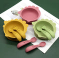 Load image into Gallery viewer, Dinosaur Bowl, Fork & Spoon Set - Pepper Tree Kids
