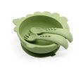 Load image into Gallery viewer, Dinosaur Bowl, Fork & Spoon Set - Pepper Tree Kids
