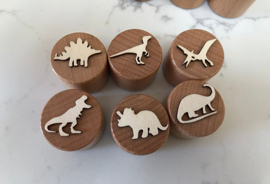 Dinosaur Playdough Stamp Set - Pepper Tree Kids - Pepper Tree Kids