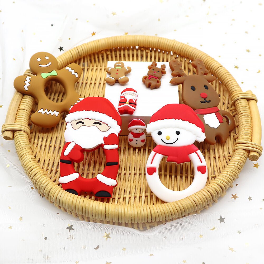 Gingerbread Man Teether - Pepper Tree Kids - Pepper Tree Kids