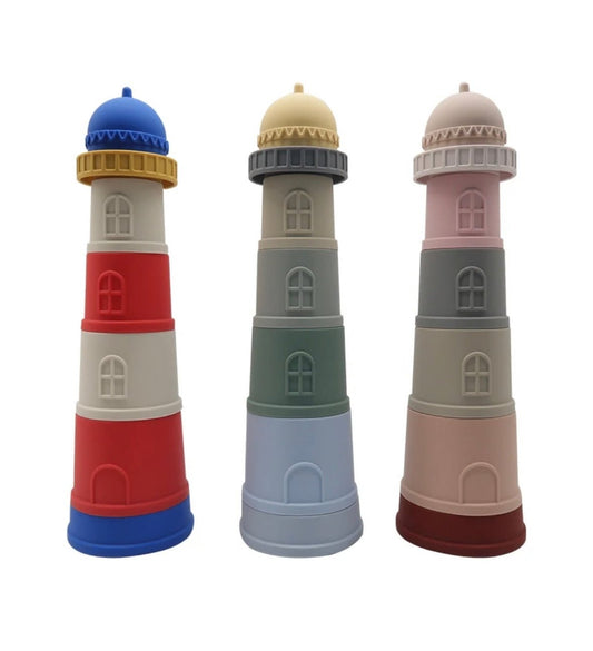 Lighthouse Stacker - Pepper Tree Kids