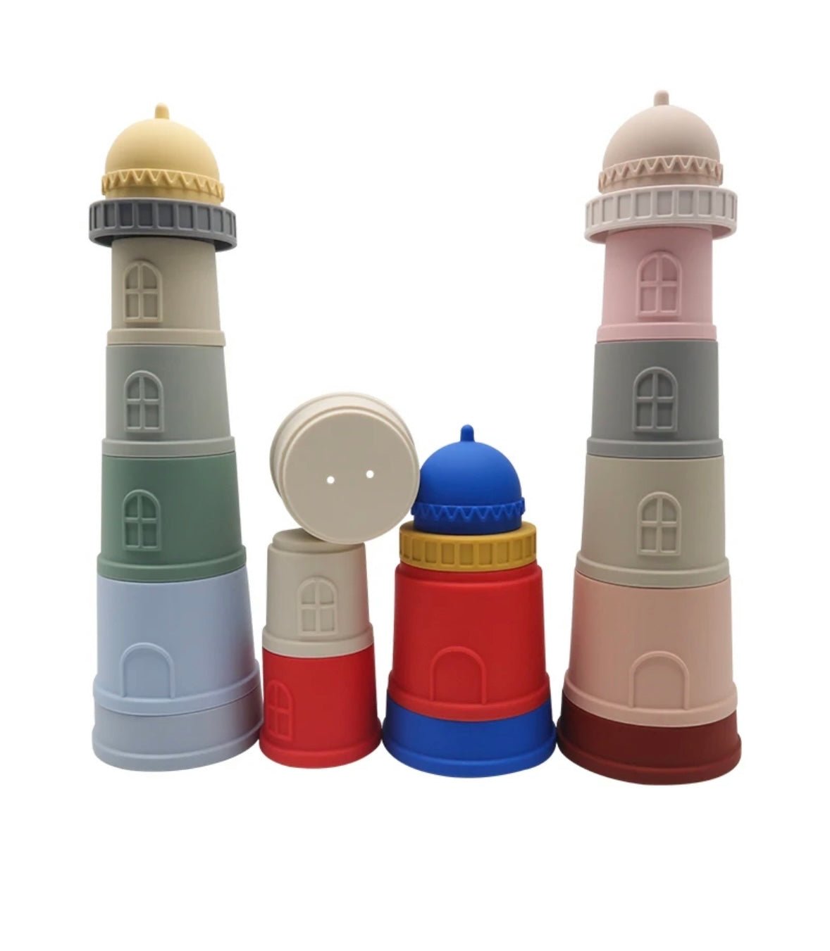 Lighthouse Stacker - Pepper Tree Kids