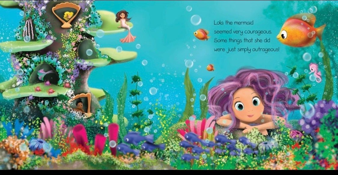 Lola the Mermaid - Ocean Tails - Pepper Tree Kids