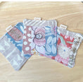 Load image into Gallery viewer, Multicoloured Linen Reusable Make-Up Wipes - Pepper Tree Kids
