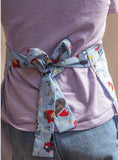 Load image into Gallery viewer, Mummy & Me Matching Christmas Apron - Blue - Pepper Tree Kids
