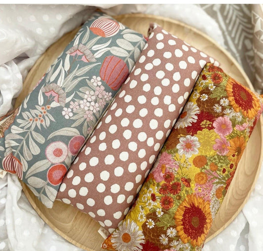 Native Flower Linen Eye Pillow - Pepper Tree Kids