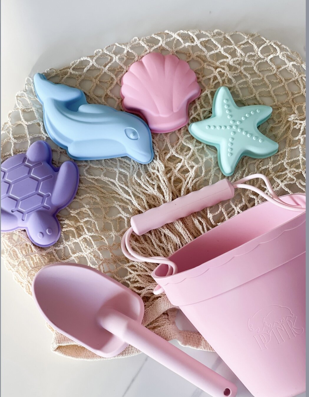 Pink Beach Bucket Set - Pepper Tree Kids