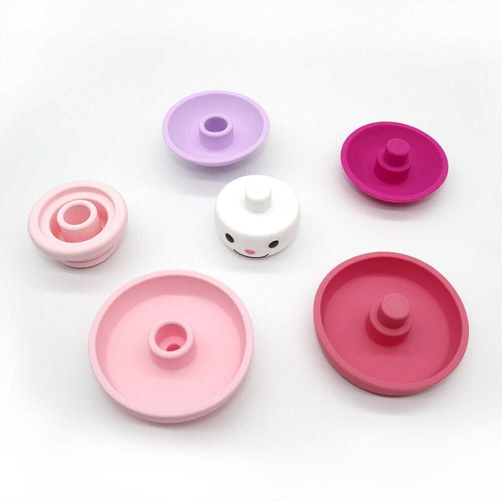 Pink Snowman Stacker - Pepper Tree Kids