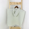 Load image into Gallery viewer, Pistachio Green Waffle Poncho - Pepper Tree Kids - Pepper Tree Kids
