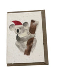 Load image into Gallery viewer, Plantable Koala Christmas Card - Pepper Tree Kids
