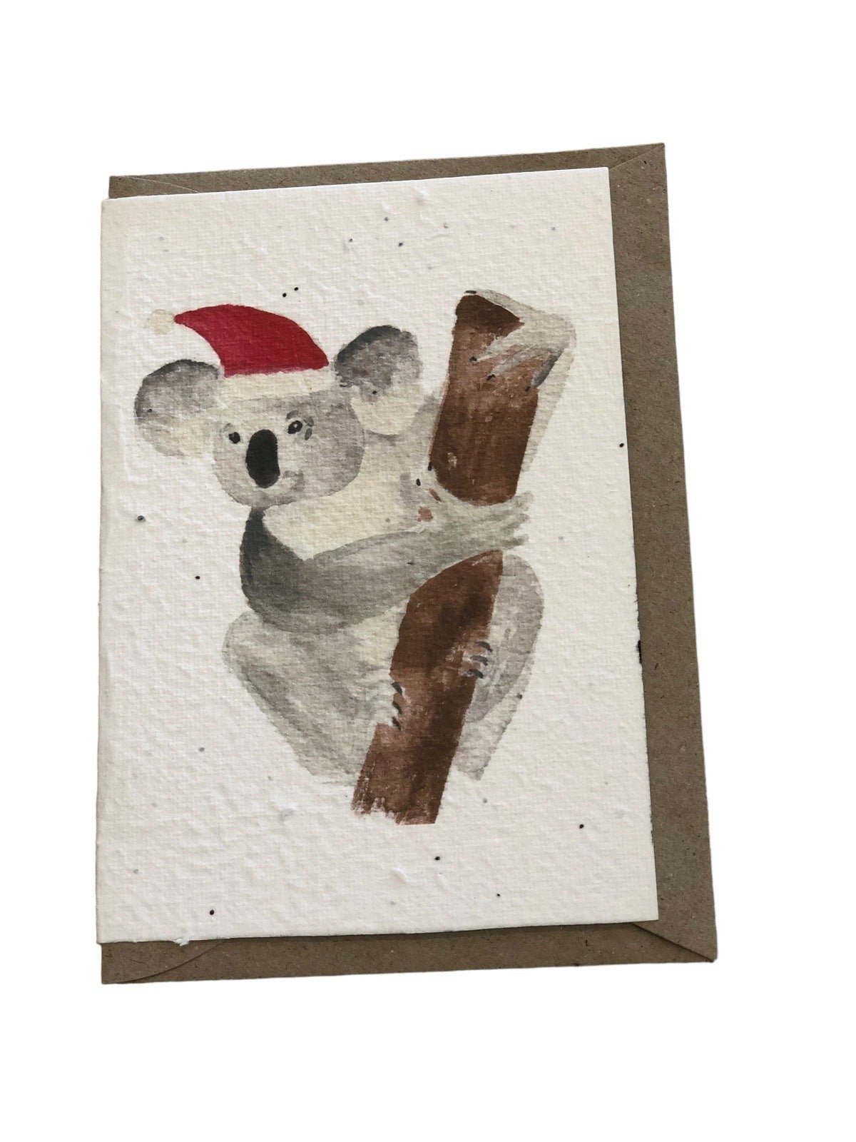 Plantable Koala Christmas Card - Pepper Tree Kids