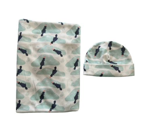 Platypus Wrap & Beanie - Pepper Tree Kids