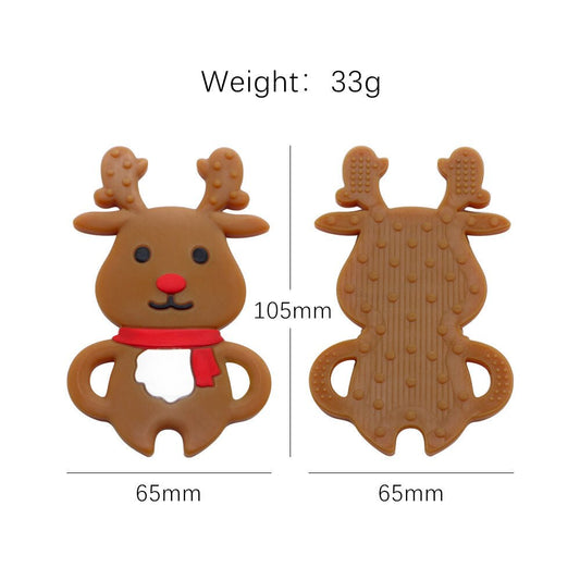 Rudolph Teether - Pepper Tree Kids - Pepper Tree Kids