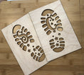 Load image into Gallery viewer, Santa Boot Stencils - Pepper Tree Kids - Pepper Tree Kids
