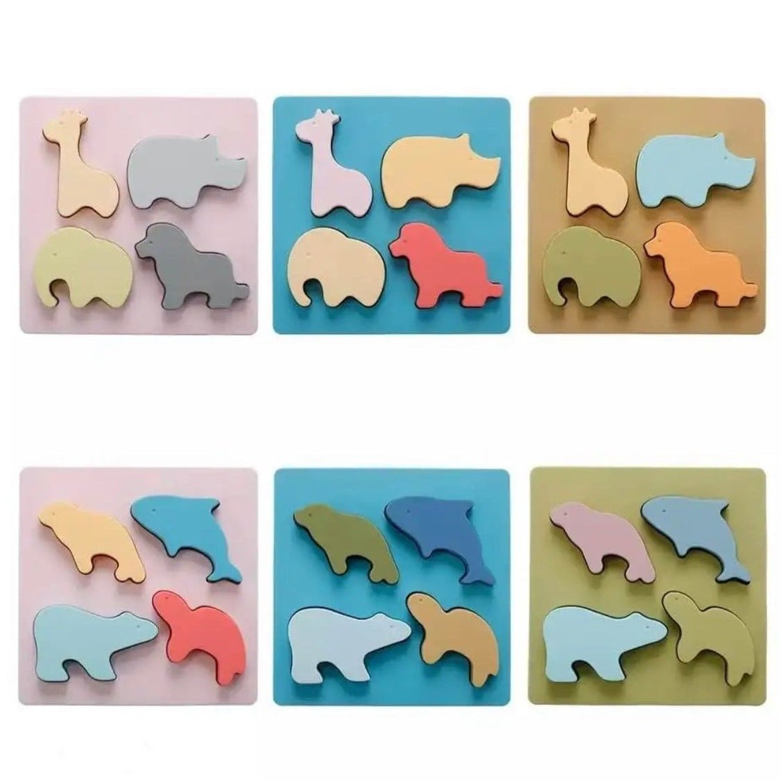 Sea Animal Puzzle - Pepper Tree Kids