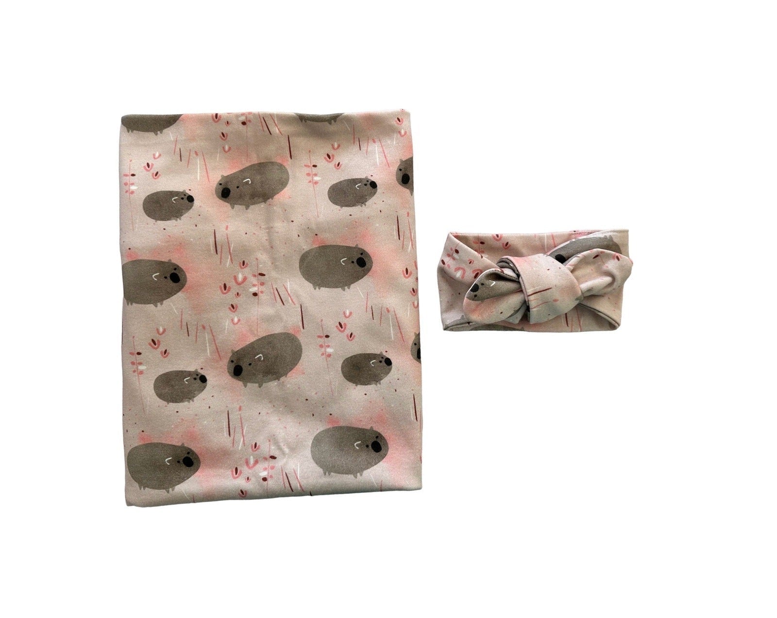 Wombat Wrap & Headband - Pepper Tree Kids